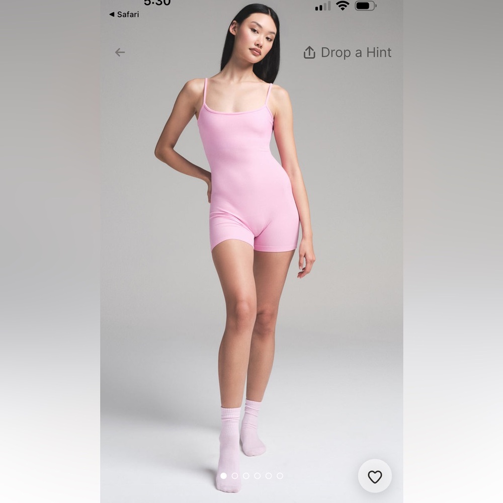 SKIMS NWOT Soft Lounge Onesie - Bubblegum